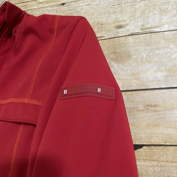 32 Degrees Women's Red Waterproof Hooded Softshell Jacket - Size Small - Zipper - Picture 6 of 8